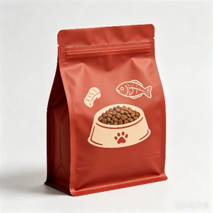 Plastic Pouch For Pet Food Packaging