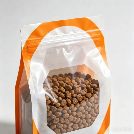 Plastic Pouch For Pet Food Packaging factory