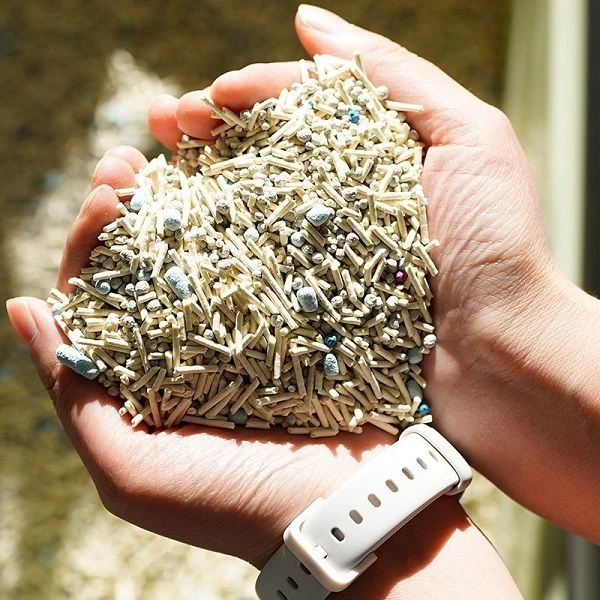 Low Dust Mixed Cat Litter factory